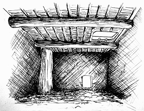 Ruin interior