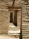 Doorways at Pueblo Bonito, Chaco Canyon, NM
