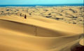 Walking on sand