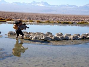 Crossing Salar de Atacama with JT (photo:CC)