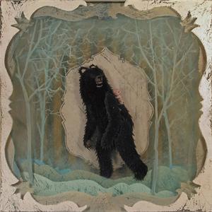 Black Bear acrylic on layered plexiglass by artist Ben Strawn: http://benstrawn.carbonmade.com/